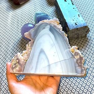 BLUE LACE AGATE SLAB